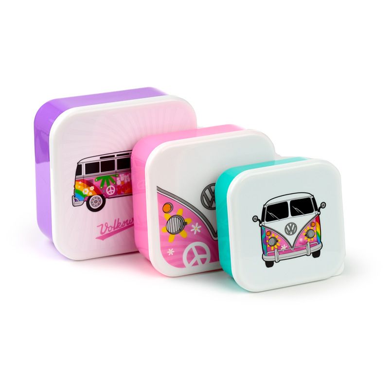 Luchbox 3er Set "Bulli - pink"