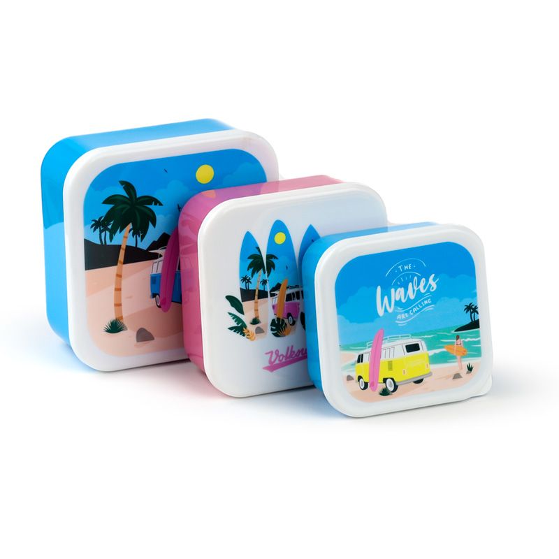 Luchbox 3er Set "Bulli - Beach"