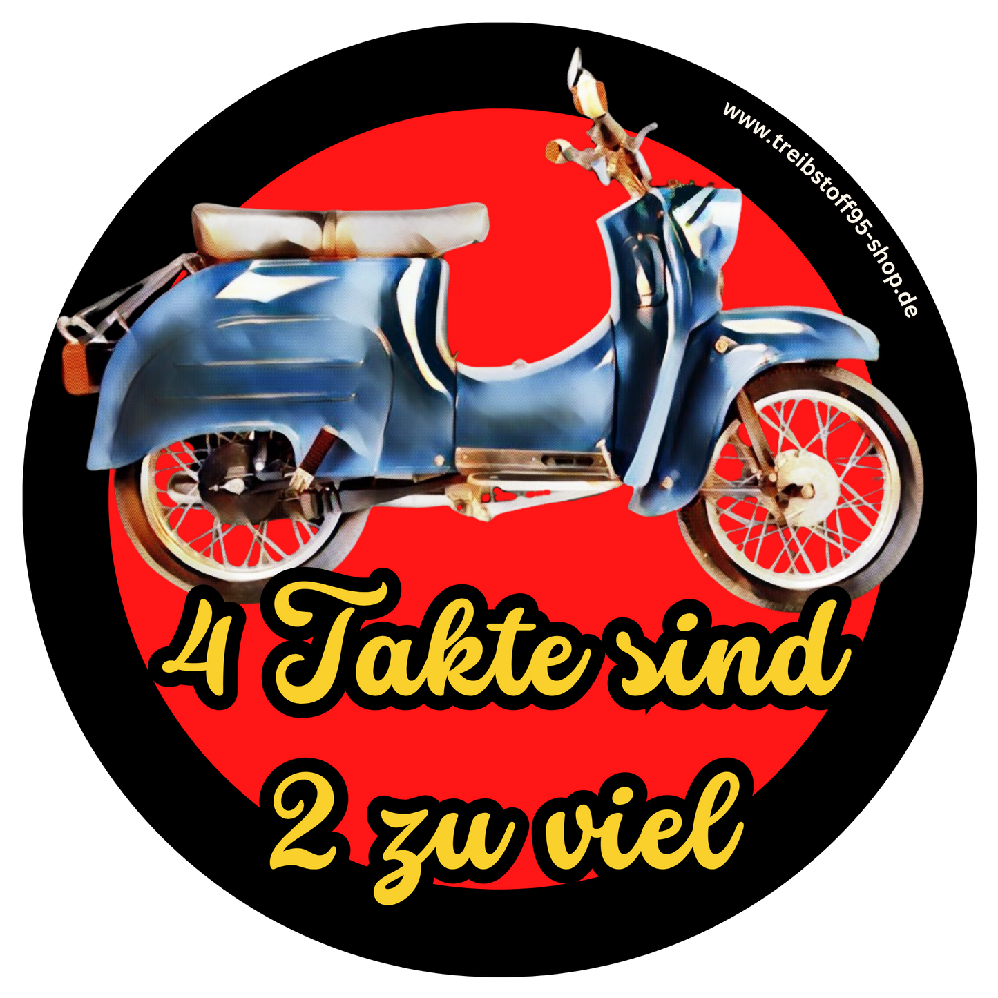 Sticker "4 Takte"